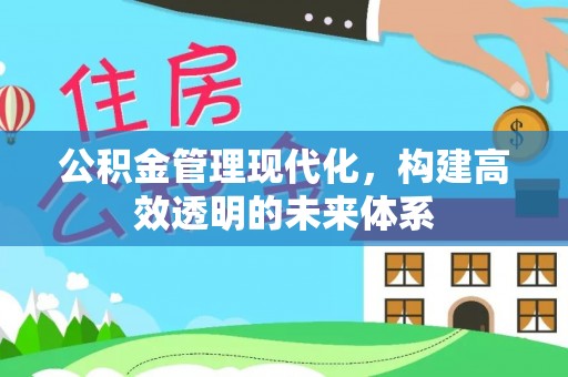 鄂伦春公积金管理现代化，构建高效透明的未来体系