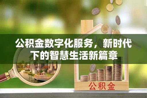 鄂伦春公积金数字化服务，新时代下的智慧生活新篇章