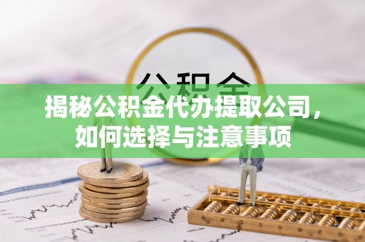鄂伦春揭秘公积金代办提取公司，如何选择与注意事项