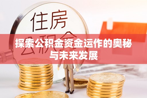 鄂伦春探索公积金资金运作的奥秘与未来发展